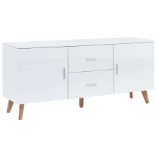 vidaXL fehér MDF tálalószekrény 160 x 40 x 70 cm bútor