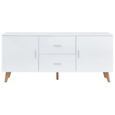 vidaXL fehér MDF tálalószekrény 160 x 40 x 70 cm (247305) bútor