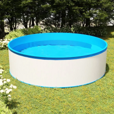 vidaXL Fehér merülőmedence 350 x 90 cm medence
