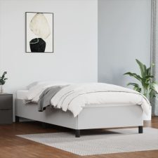 vidaXL fehér műbőr ágykeret 100x200 cm ágy és ágykellék