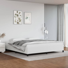 vidaXL fehér műbőr ágykeret 200x200 cm ágy és ágykellék