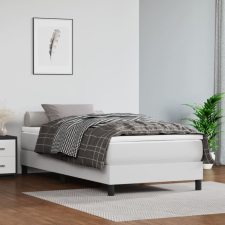 vidaXL fehér műbőr rugós ágykeret 80 x 200 cm ágy és ágykellék