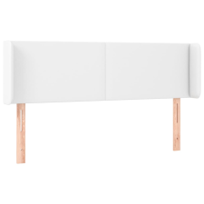 vidaXL fehér műbőr szárnyas fejtámla 147x16x78/88 cm (3118579) ágy és ágykellék