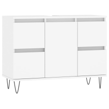 vidaXL fehér műfa mosdószekrény 80 x 33 x 60 cm (831652) fürdőszoba bútor