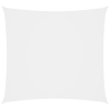 vidaXL Fehér négyzet alakú oxford-szövet napvitorla 4 x 4 m