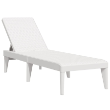 vidaXL fehér PP napozóágy 186 x 60 x 29 cm (364215) kerti bútor