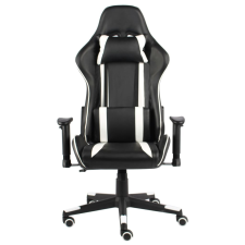 vidaXL fehér PVC forgó gamer szék (20482) forgószék