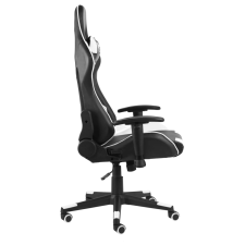 vidaXL fehér PVC forgó gamer szék (20495) forgószék