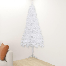 vidaXL fehér PVC sarok műkarácsonyfa 210 cm műfenyő