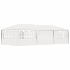 vidaXL fehér rendezvénysátor oldalfalakkal 4 x 9 m 90 g/m² sátor