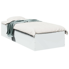 vidaXL fehér szerelt fa ágykeret 100 x 200 cm ágy és ágykellék