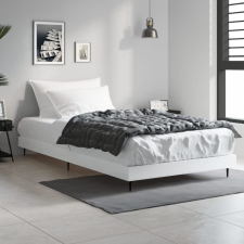 vidaXL fehér szerelt fa ágykeret 100 x 200 cm ágy és ágykellék
