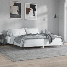 vidaXL Fehér szerelt fa ágykeret 150 x 200 cm bútor