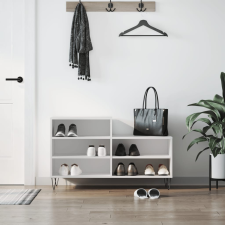 vidaXL fehér szerelt fa cipősszekrény 102x36x60 cm bútor