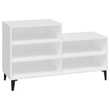 vidaXL fehér szerelt fa cipősszekrény 102x36x60 cm (819732) bútor