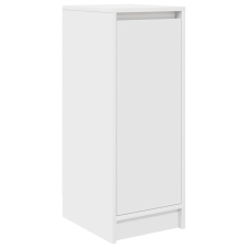 vidaXL fehér szerelt fa cipőszekrény 29,5x34x76 cm (861859) bútor