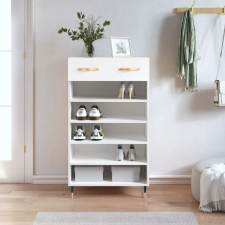 vidaXL fehér szerelt fa cipőszekrény 60 x 35 x 105 cm bútor