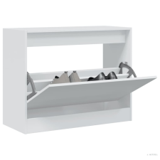 vidaXL Fehér szerelt fa cipőszekrény 80 x 34 x 63 cm bútor