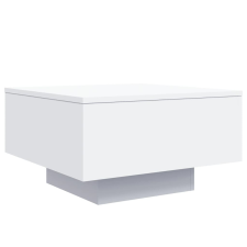 vidaXL fehér szerelt fa dohányzóasztal 55 x 55 x 31 cm (836567) bútor