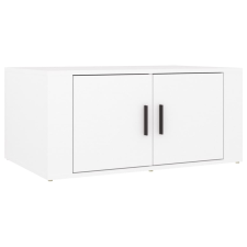 vidaXL fehér szerelt fa dohányzóasztal 80 x 50 x 36 cm (816512) bútor