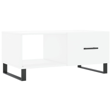 vidaXL fehér szerelt fa dohányzóasztal 90 x 50 x 40 cm (829236) bútor