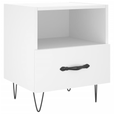 vidaXL fehér szerelt fa éjjeliszekrény 40 x 35 x 47,5 cm (827420) bútor