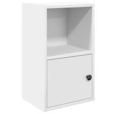 vidaXL fehér szerelt fa könyvespolc 31x24x52 cm (860319) bútor
