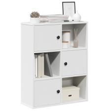 vidaXL fehér szerelt fa könyvespolc 60x24x76,5 cm bútor