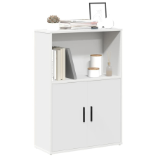 vidaXL fehér szerelt fa könyvespolc 60x24x85 cm bútor