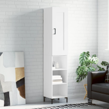 vidaXL fehér szerelt fa magasszekrény 34,5x34x180 cm bútor