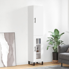 vidaXL fehér szerelt fa magasszekrény 34,5x34x180 cm bútor