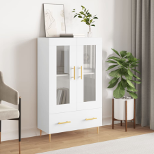 vidaXL fehér szerelt fa magasszekrény 69,5 x 31 x 115 cm bútor