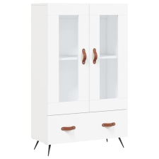 vidaXL fehér szerelt fa magasszekrény 69,5 x 31 x 115 cm (828268) bútor