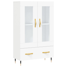 vidaXL fehér szerelt fa magasszekrény 69,5 x 31 x 115 cm (828276) bútor