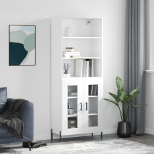 vidaXL fehér szerelt fa magasszekrény 69,5 x 34 x 180 cm bútor