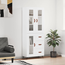 vidaXL fehér szerelt fa magasszekrény 69,5 x 34 x 180 cm bútor