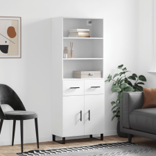 vidaXL fehér szerelt fa magasszekrény 69,5 x 34 x 180 cm bútor