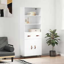 vidaXL fehér szerelt fa magasszekrény 69,5 x 34 x 180 cm bútor