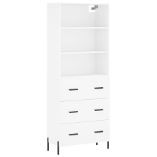 vidaXL fehér szerelt fa magasszekrény 69,5 x 34 x 180 cm (3189389) bútor