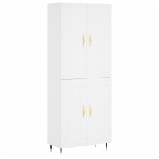 vidaXL fehér szerelt fa magasszekrény 69,5 x 34 x 180 cm (3195771) bútor