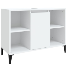 vidaXL fehér szerelt fa mosdószekrény 80 x 33 x 60 cm (821292) fürdőszoba bútor