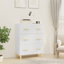vidaXL fehér szerelt fa tálalóasztal 70 x 34 x 90 cm bútor