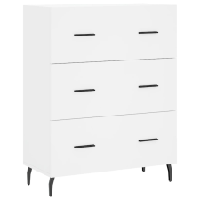 vidaXL fehér szerelt fa tálalószekrény 69,5 x 34 x 90 cm (827868) bútor