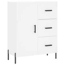 vidaXL fehér szerelt fa tálalószekrény 69,5 x 34 x 90 cm (827924) bútor