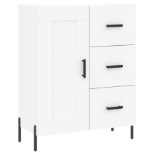 vidaXL fehér szerelt fa tálalószekrény 69,5 x 34 x 90 cm (830268) bútor