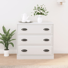 vidaXL fehér szerelt fa tálalószekrény 70x35,5x67,5 cm bútor