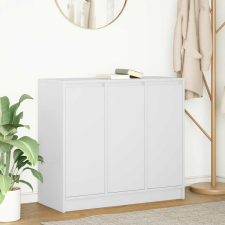 vidaXL fehér szerelt fa tálalószekrény 85x34x76 cm bútor