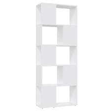 vidaXL fehér szerelt fa térelválasztó könyvszekrény 60 x 24 x 155 cm (809089) bútor