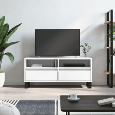 vidaXL fehér szerelt fa TV-szekrény 100x34,5x44,5 cm bútor