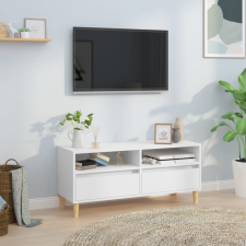 vidaXL fehér szerelt fa TV-szekrény 100x34,5x44,5 cm bútor